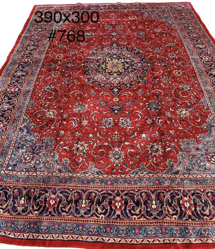 LAST CHANCE! Further Reduction: Classic Persian Kashan Rug