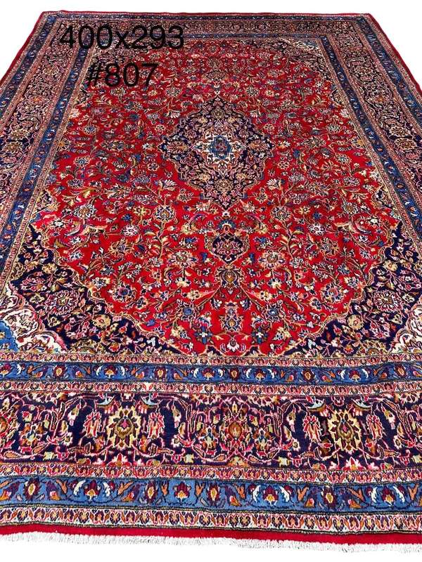 LAST CHANCE! Further Reduction: Classic Persian Kashan Rug