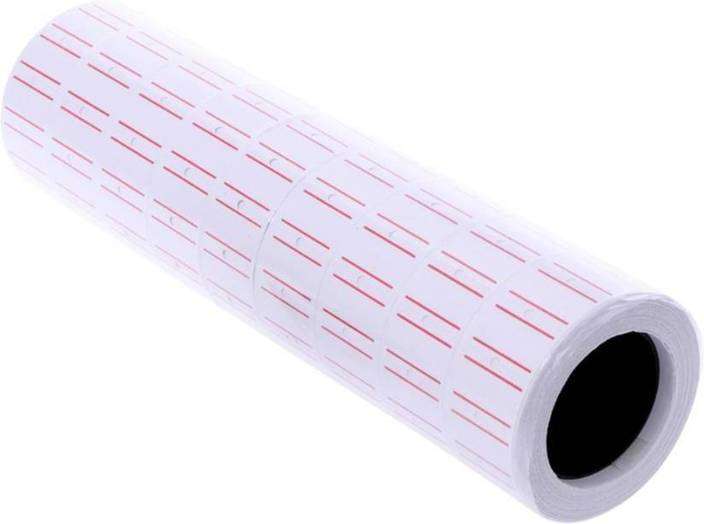 Price Labels for Dual-Line Price Tag Gun - White (10 Rolls)