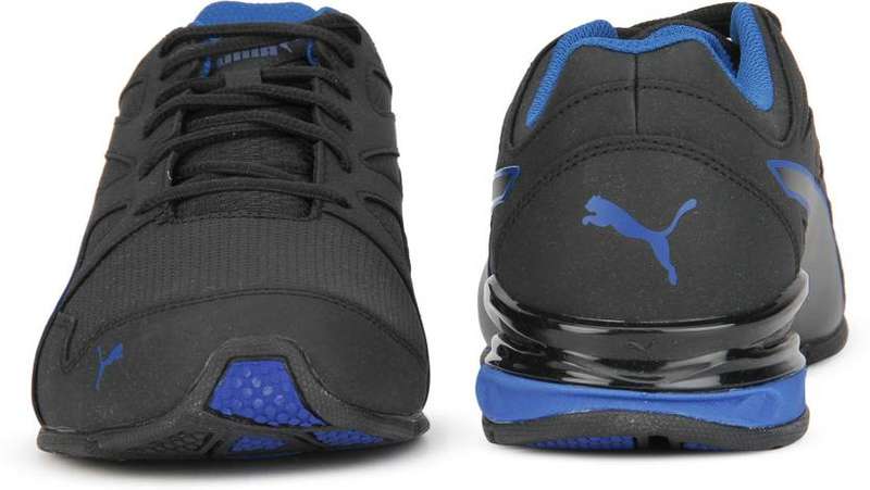 PUMA TAZON BLACK BLUE SNEAKERS