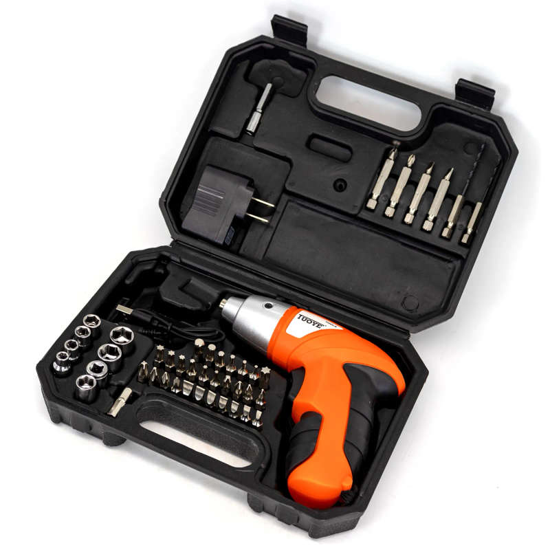 45 Pieces Cordless Mini electric screwdriver Rechargeable Smart Cordless Screwdriver Set