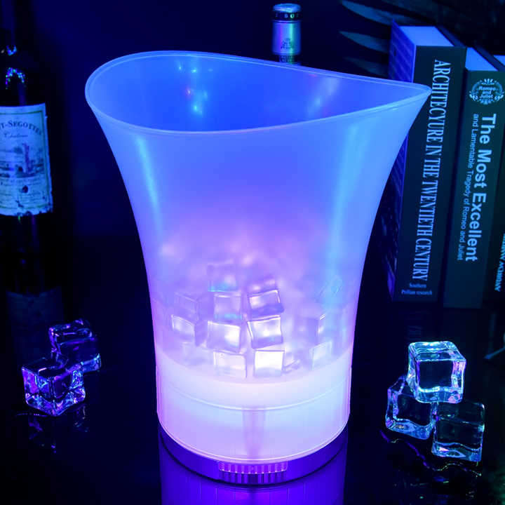 LED Ice Bucket with Bluetooth Speaker