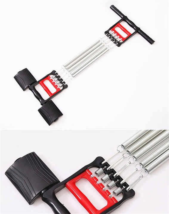 Multi Functional Steel Hand Gripper Chest Developer Fitness Gym Muscle Pulling Exercise Workout 5 Sp