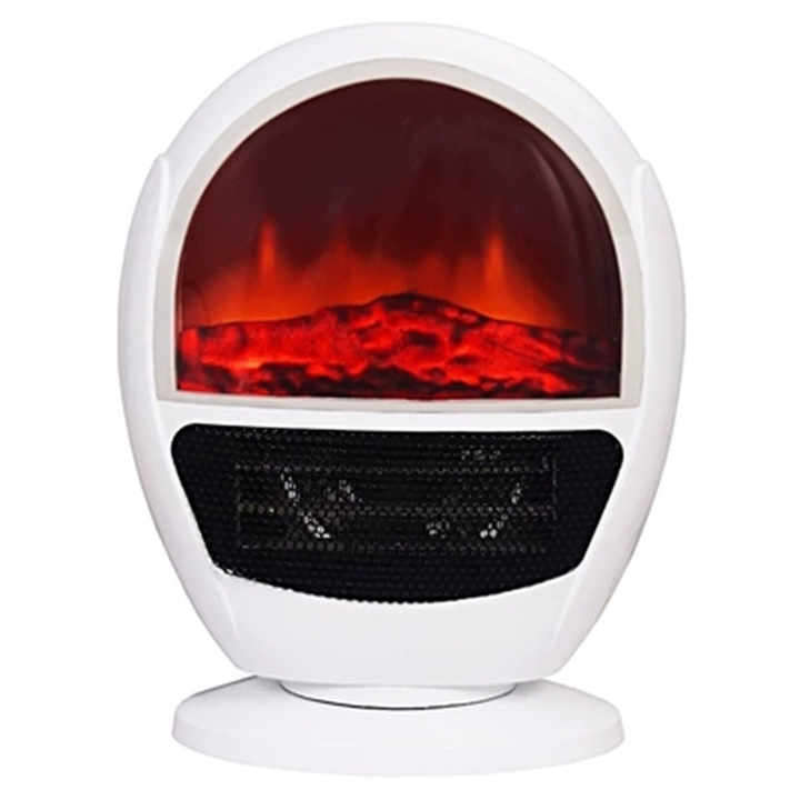 Fireplace Heater Simulated Flame Household Electric Heater Hot Air Heater Energy Saving Office