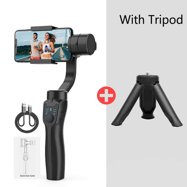 Ultimate Stability Meets Versatility F8 3-Axis Handheld Gimbal Anti-Shake, FPV,Horizontal Switching