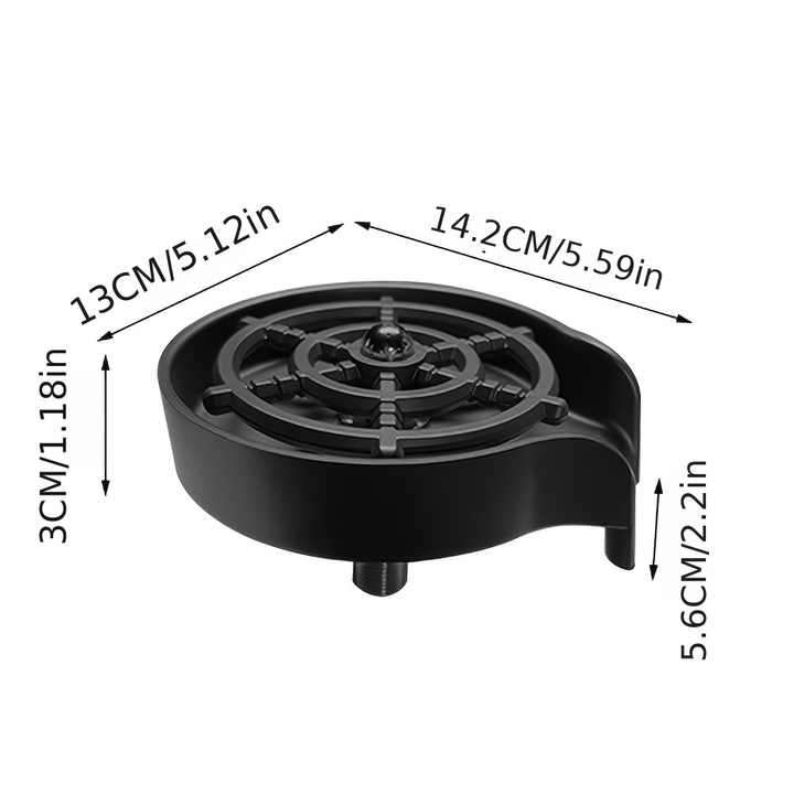 Highly Acclaimed Stainless Steel Sink Glass Cup Rinser Automatic Cup Washer Bottle Cleaner Washer fo