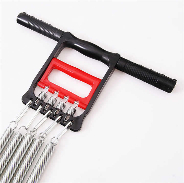 Multi Functional Steel Hand Gripper Chest Developer Fitness Gym Muscle Pulling Exercise Workout 5 Sp