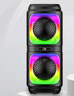 4`x2 Outdoor Home Wireless Bass BT Speaker With RGB and TWS Connection BT-2413