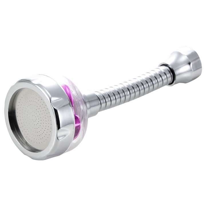 ABS 360 Degree Rotatable 3 Functions Water Saving Kitchen Nozzle Sink Faucet Aerator Adapter Tap