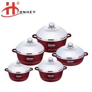 Dessini 10 Pieces Die Casting Cookware Set