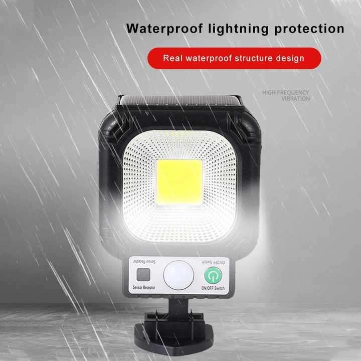 COB/LED Solar Light Outdoor Solar Lamp Solar Power PIR Motion Sensor Wall Light Waterproof Garden De