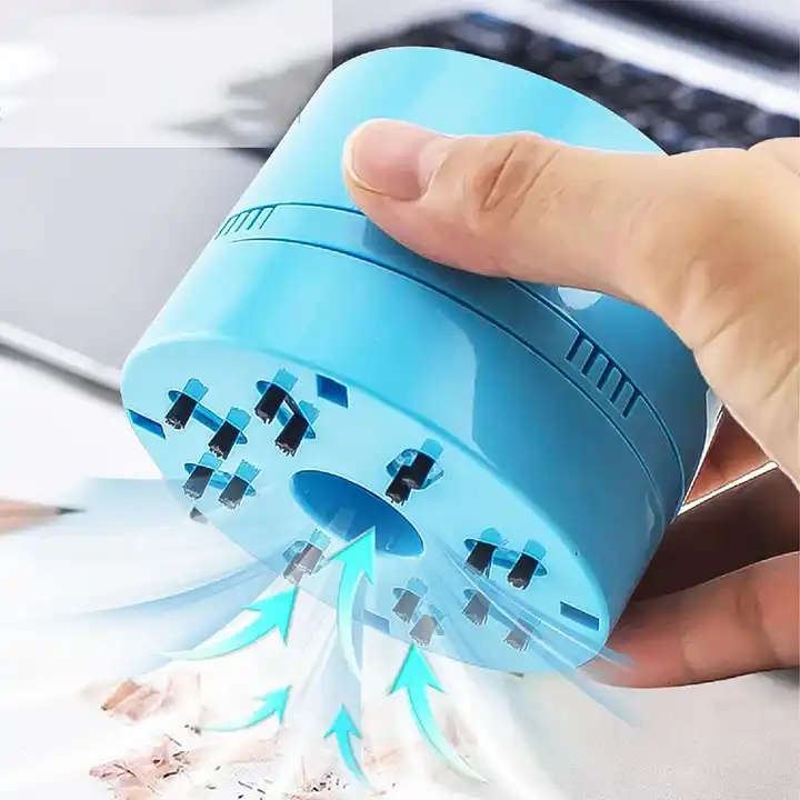 Portable Desk Vacuum Cleaner Mini Wireless Table Dust Collector Keyboard Cleaning Tools Handheld Des