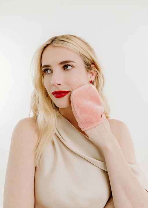 Facial Mitt Makeup Remover, Pure Clean 7-Day Makeup Remover Cloth Set, Reusable Makeup Remover Pads
