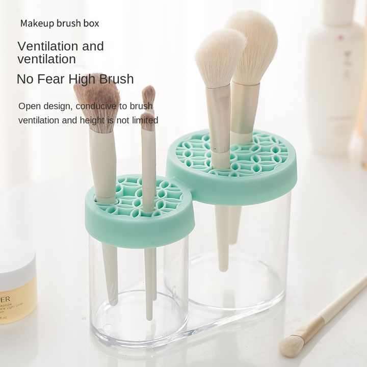 Luxury Makeup Brush Cosmetics Organizer Containers Storage Box