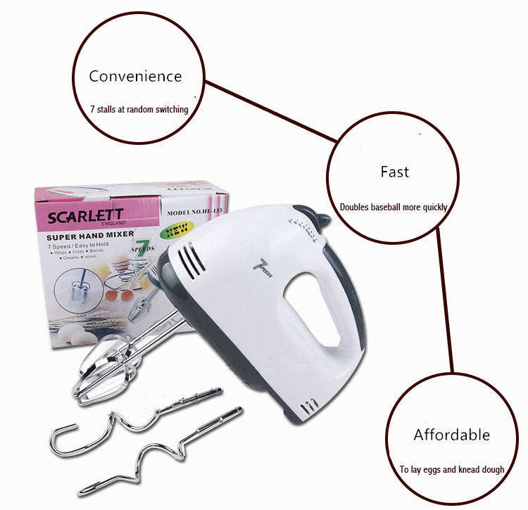 7-Speed Hand Mixer