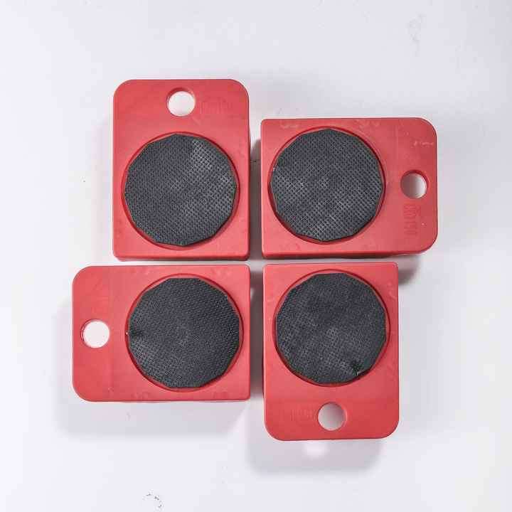 Heavy Duty ABS, Steel Adjustable Height Furniture Lifter Sliders Easy Safe Moving, Appliance Roller