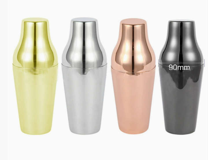 750ML/550ML stainless steel wine mixer bar ,two sections