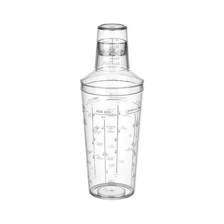 530ML Ice Shaker Cup Drink Mixer Shaker Bottle Boba Shaker