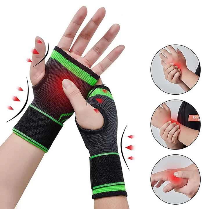 Wrist Compression Strap Breathable Wrist Support Brace Adjustable Sports Carpal Tunnel Wrist Brace f