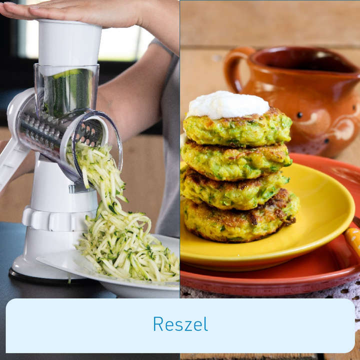 3-in-1 Multifunctional Hand-Operated Vegetable Fruit Tool Set Includes Rock-Tub Potato Shredder Chee