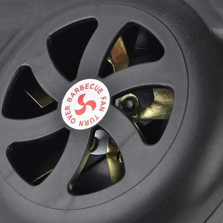 Manual Barbecue Picnic Air Blower Hand-Cranked Combustion Blower Camping Gas Fuel Bag Packed Cookin