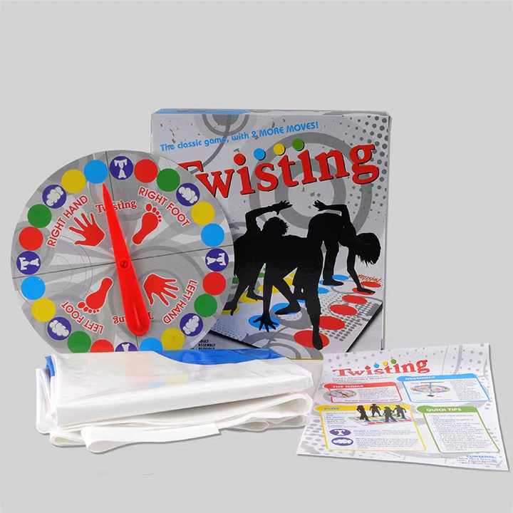 Twister Board Party Game for Indoor Outdoor Family Party Parent-Child Interactive Game Educational T