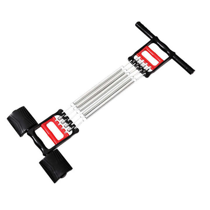 Fitness Equipment Muscle Trainer Fitness Elastic Exercise Spring Chest Expander With Foot Pedal