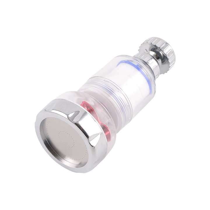 ABS 360 Degree Rotatable 3 Functions Water Saving Kitchen Nozzle Sink Faucet Aerator Adapter Tap