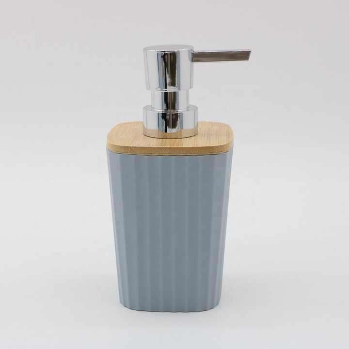 Modern 6PCS Plastic Bathroom Set Home Decor Bathroom Sets for Hotel