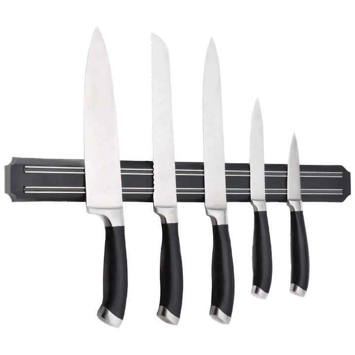 Stainless Steel Knife Stand Magnetic Knife Holder Wall Storage Rack Home Magnet Multi-purpose Kitche