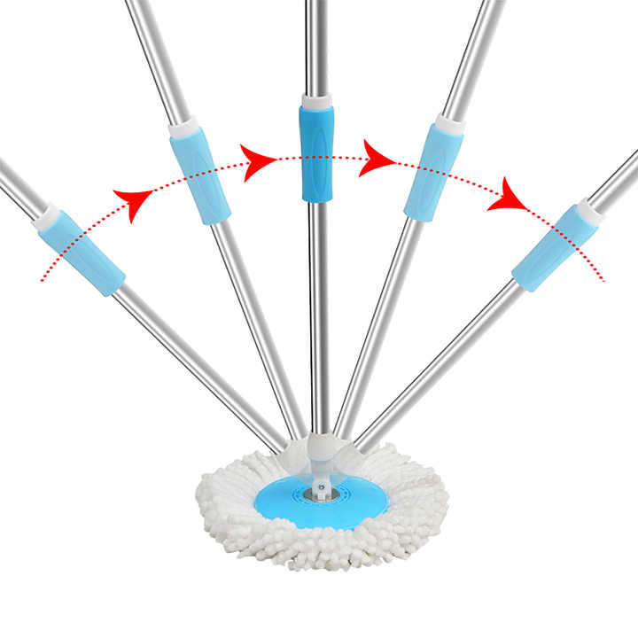 360 Rotating Clean Magic Mop with Bucket Set Floor Clenaning Squeeze Bucket