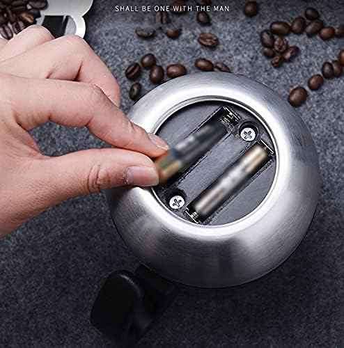 Stainless Steel Smart Automatic Mixing Cup 2 AA Batteries Magnetic Stirring Coffee Mug