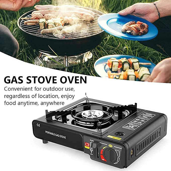 Portable Single Burner Propane Butane Gas Cooker Mini Outdoor Stove Table for Camping for Outdoor Co
