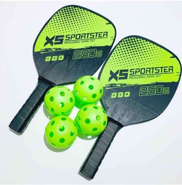 Customized Sports Game Toy Wooden Beach Tennis Pickleball Paddle Rackets