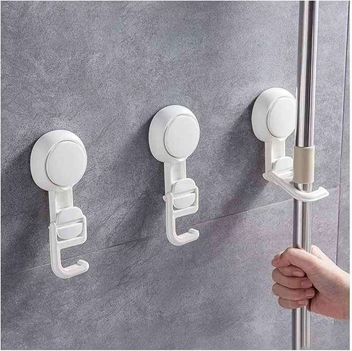Suction Cup Holder for Wall-Mounted Shelf Water Proof Used for Bathroom