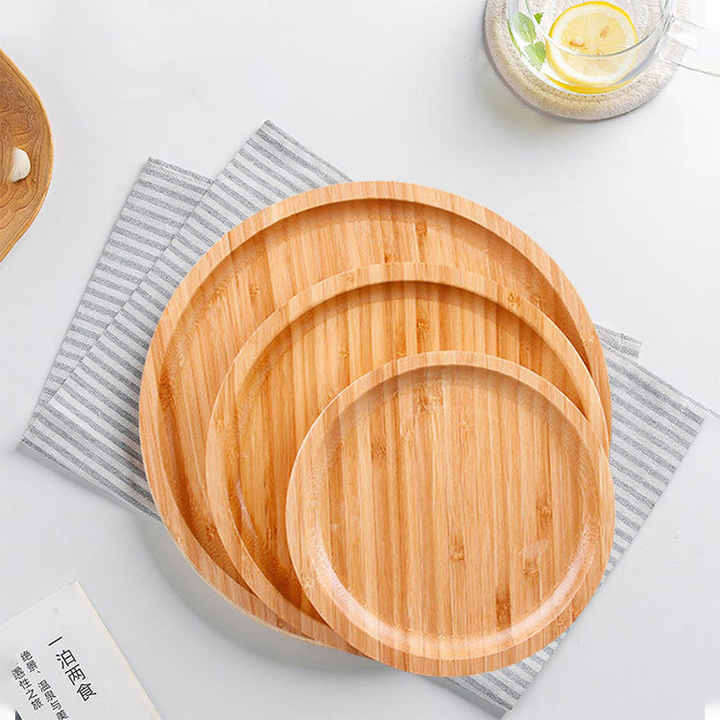 BAMBOO TRAY SET