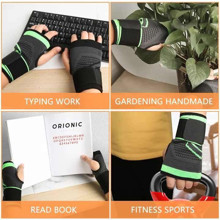 Wrist Compression Strap Breathable Wrist Support Brace Adjustable Sports Carpal Tunnel Wrist Brace f