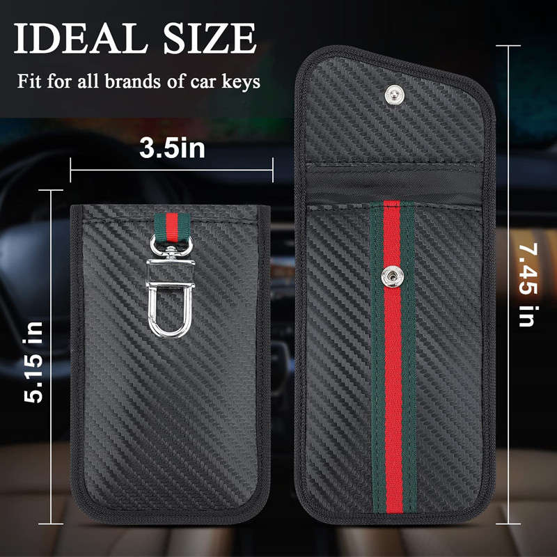 Faraday Pouch for Car keys, Car Key Signal blocking Case
