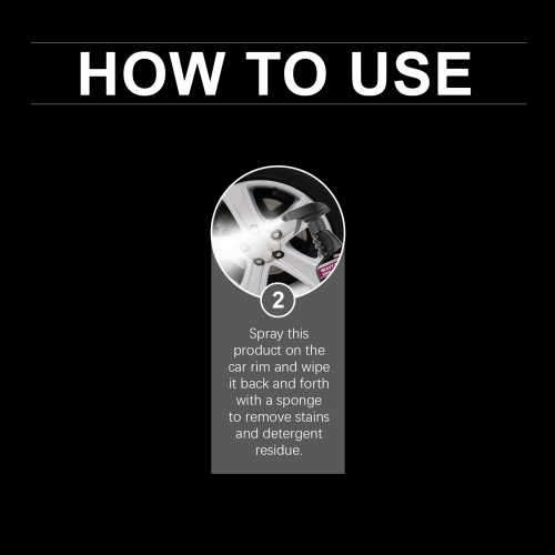 Car Rim Cleaner Car Tire Rim Cleaner Decontamination Decontamination Rim Maintenance Agent