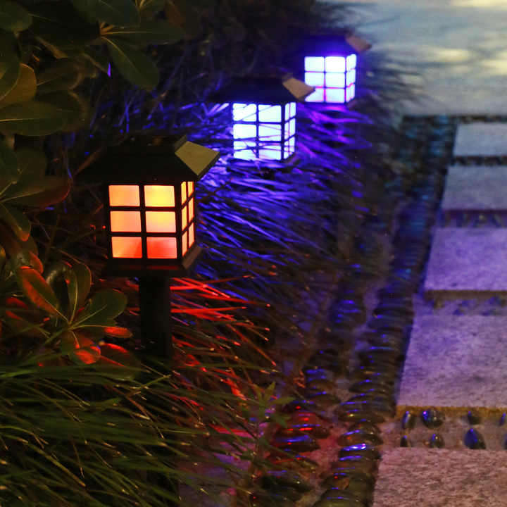 Outdoor Walkway Lighting Pathway Lawn Light Garden Lights Solar Powered