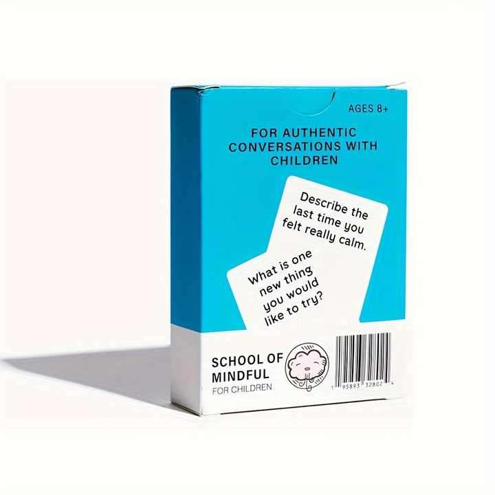 50-Card Mindful Greeting & Education Game for KIS Talk Training for Play & Learning