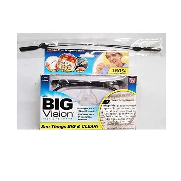 Big Vision Magnifying Glasses with Adjustable Lanyard Strap