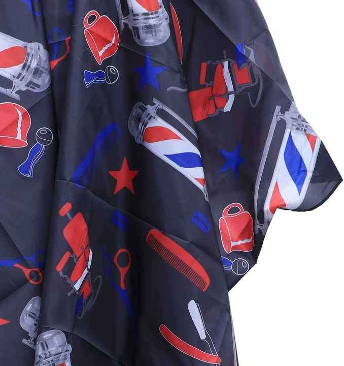 Professional Printed Polyester Hair Salon Stylist Hairdressing Barber Capes