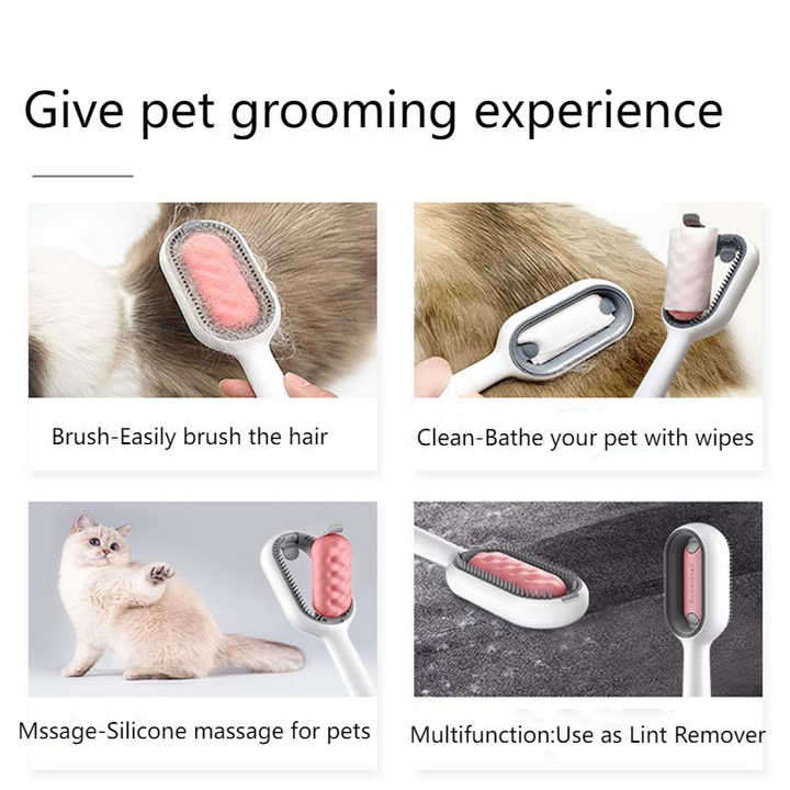 Pet Cleaning Products Cat Massage Comb Beauty Hair Removal Brush Pet Self-cleaning Needle Hair Pet C