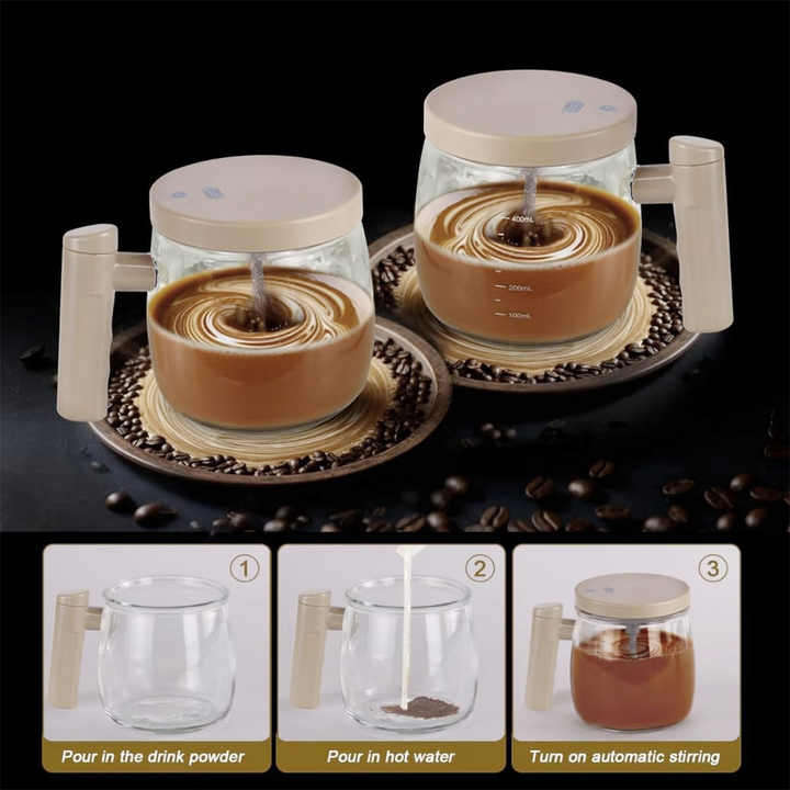 Mixing Tumbler Self-Stirring Auto Mix Coffee Cup with Electric High Speed