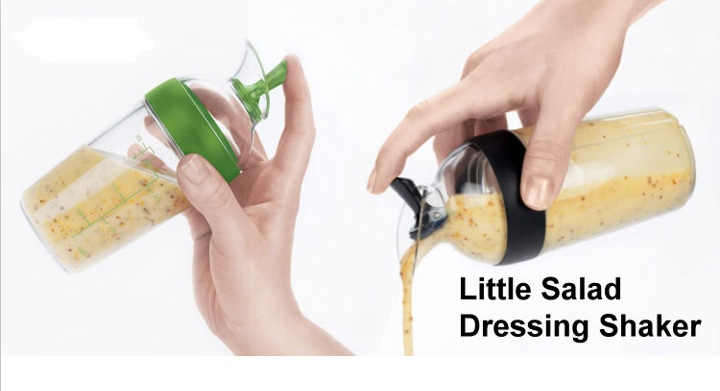 Oil Bottle Oil Pot Kitchen Sauce Pot with Graduated Measuring Cup Sauce Bottle Sauce Pot