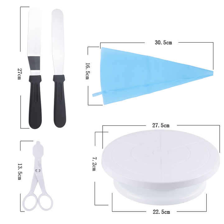 66Pcs Baking Pastry Cake Tools Accessories Reposteria Cake Decorating Supplies Kit Set