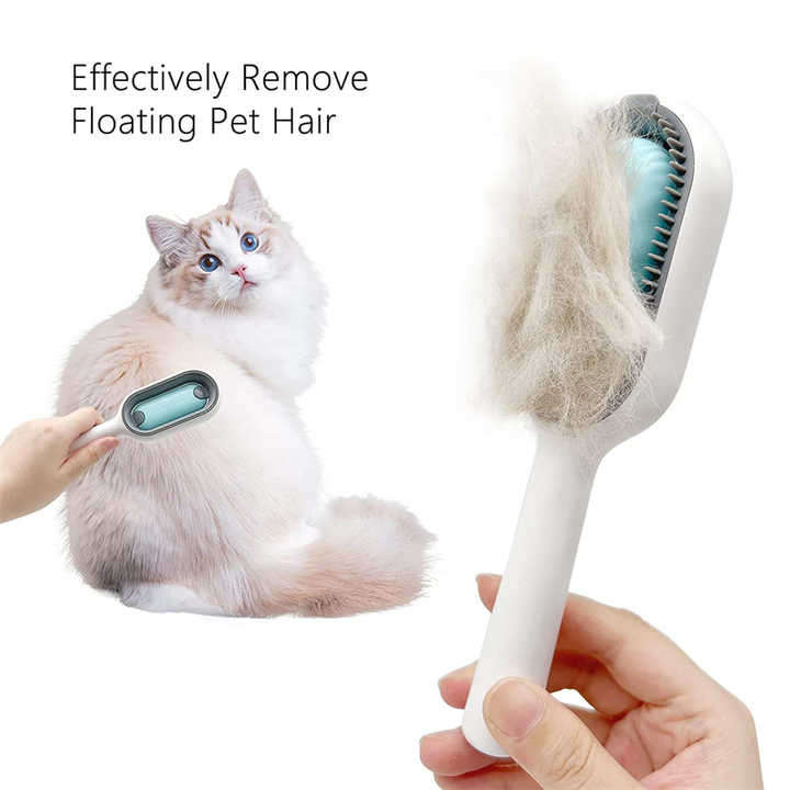Pet Cleaning Products Cat Massage Comb Beauty Hair Removal Brush Pet Self-cleaning Needle Hair Pet C
