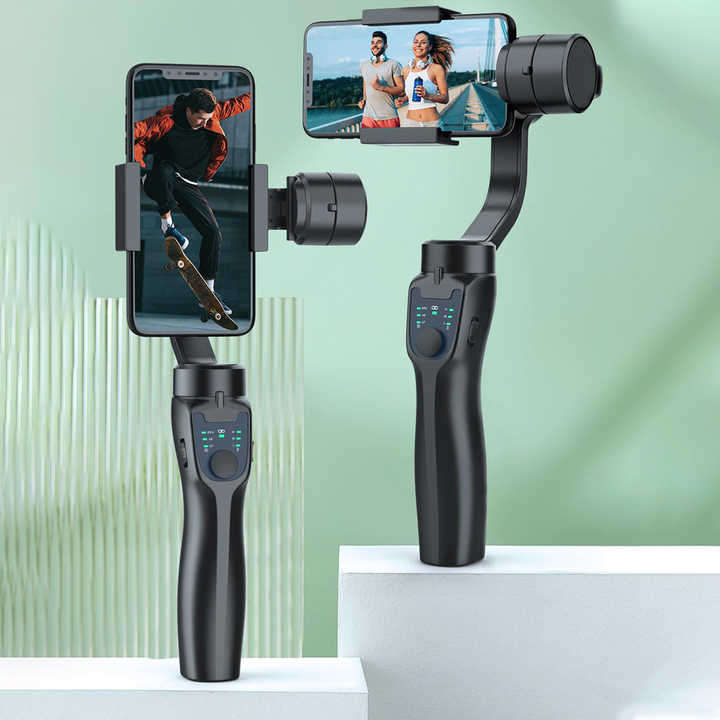 Ultimate Stability Meets Versatility F8 3-Axis Handheld Gimbal Anti-Shake, FPV,Horizontal Switching