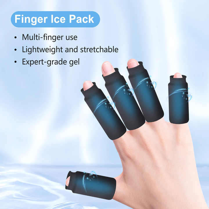 Hot Cold Therapy Non-Toxic Lasting Cold Compress for Finger Injuries Arthritis Gout Sprains